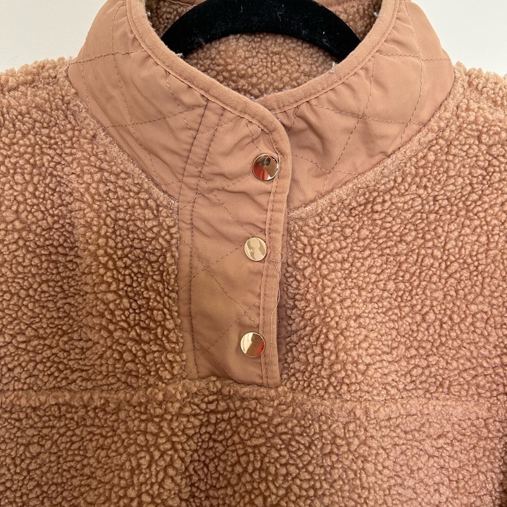 Time and Tru Sherpa hoodie/pullover - Picture 2 of 2